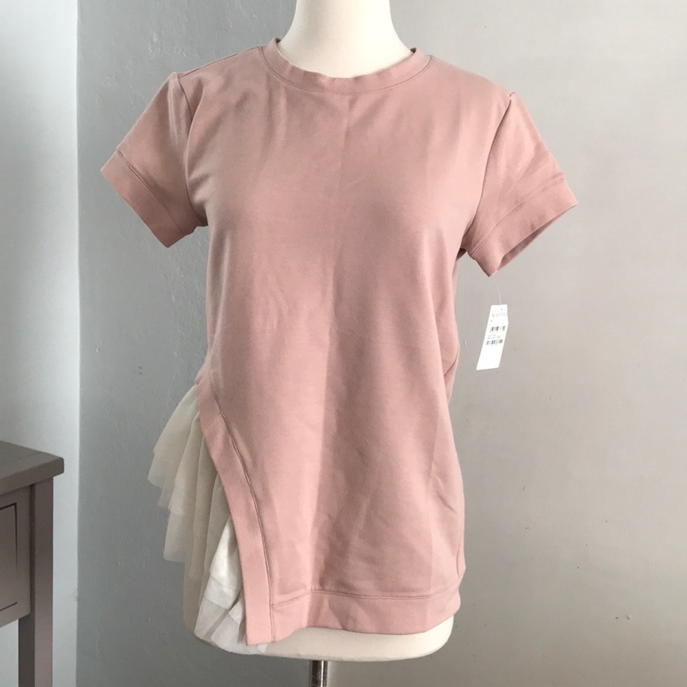 Chelsea28 Mixed Media Sweatshirt